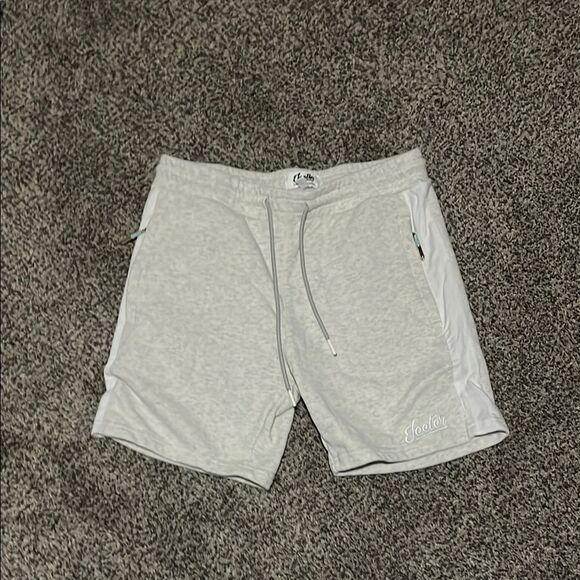 Mens heather grey jeeters lux shorts - Picture 1 of 3